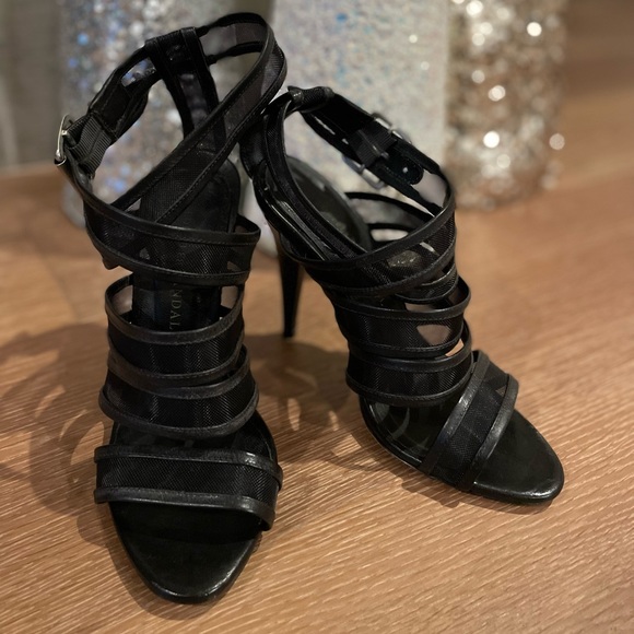 Loeffler Randall black strappy sandal - Picture 5 of 5